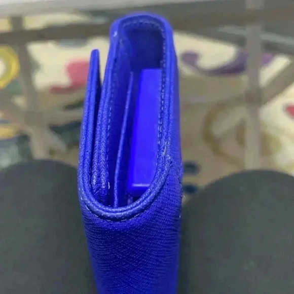 Kate Spade blue tri fold wallet - Picture 11 of 16